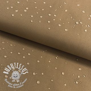 Tissu imperméable camel