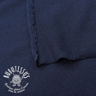 Tissu tricot BABY KNIT navy