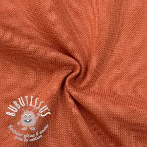 Tissu tricot BABY KNIT rust