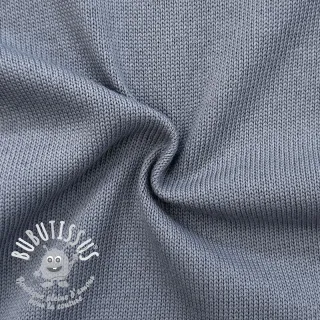 Tissu tricot BABY KNIT steel blue