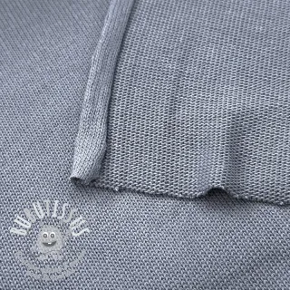 Tissu tricot BABY KNIT steel blue