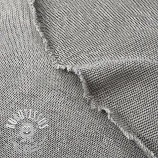 Tissu tricot BABY KNIT light grey
