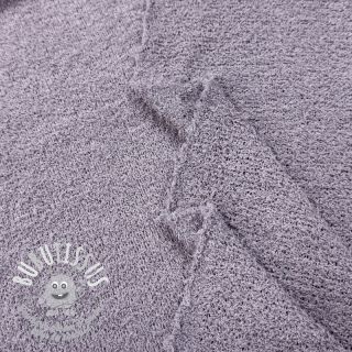 Tissu tricot Paris bouclé lilac