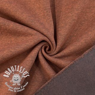 Sweat envers minkee MELANGE brick