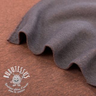 Sweat envers minkee MELANGE brick