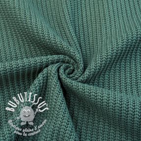 Tissu tricot BIG KNIT ocean green