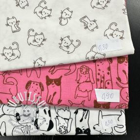 Paquet de tissus - coton FLANNEL 007