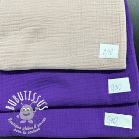 Paquet de tissus – double gaze de coton 2352