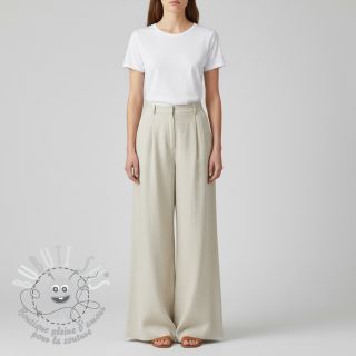 Lin lavé STONEWASHED PREMIUM pebble