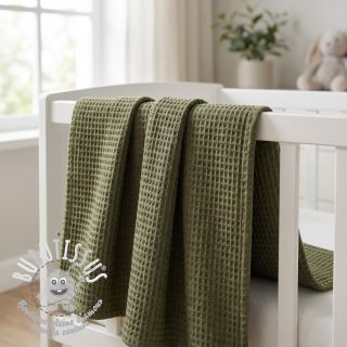 Tissu nid d’abeille pickle