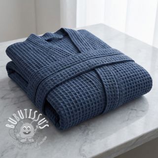 Tissu nid d’abeille dark jeans