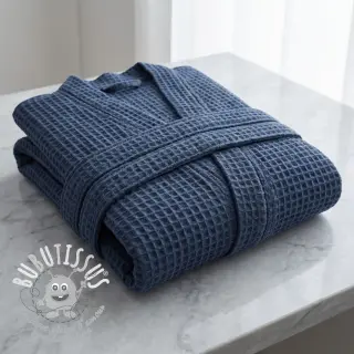 Tissu nid d’abeille dark jeans