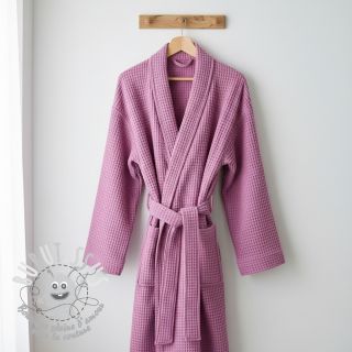 Tissu nid d’abeille pink