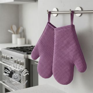 Tissu nid d’abeille pink