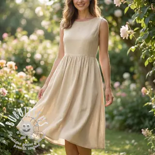 Viscose RADIANCE beige