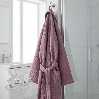 Tissu nid d’abeille old purple