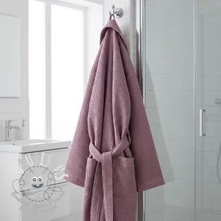 Tissu nid d’abeille old purple