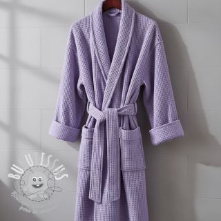 Tissu nid d’abeille bright lilac