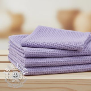 Tissu nid d’abeille bright lilac
