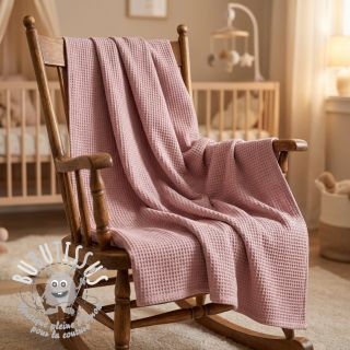 Tissu nid d’abeille lilac