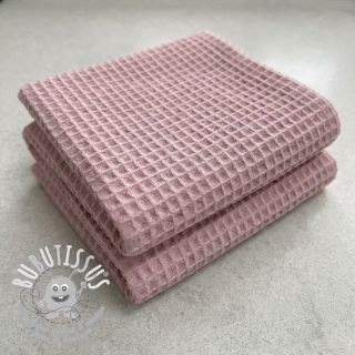 Tissu nid d’abeille lilac