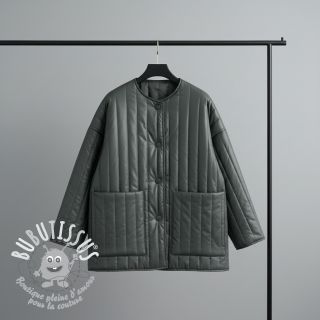 Tissu matelassé Classic army green