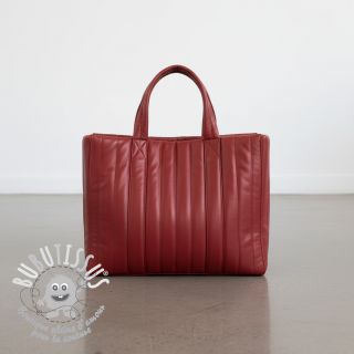 Tissu matelassé Classic terracotta