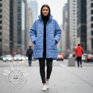 Tissu matelassé Round lavender