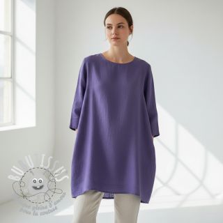 Lin lavé 170 g purple lavender