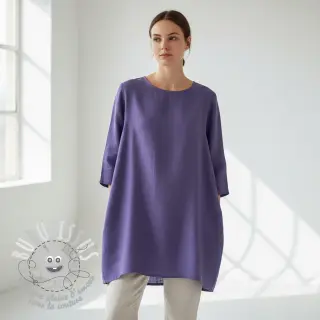 Lin lavé 170 g purple lavender