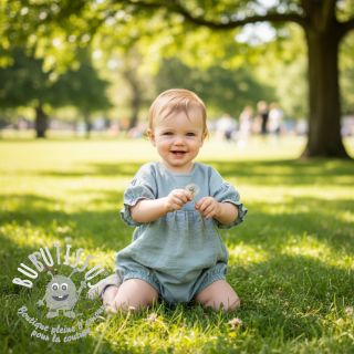 Lin lavé 170 g sage grey