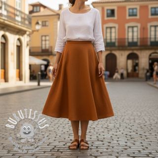 Lin lavé 170 g caramel