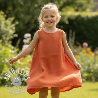 Lin lavé 170 g pumpkin orange