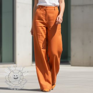 Lin lavé 170 g pumpkin orange