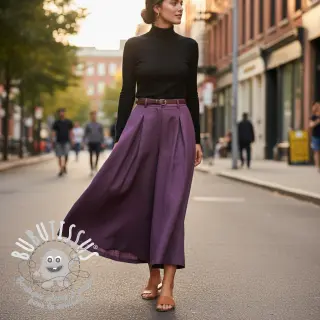 Lin lavé grape