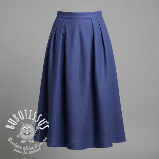 Lin lavé sapphire blue