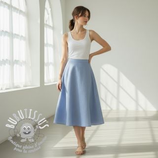 Lin lavé lavender blue