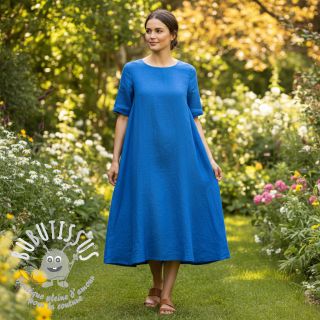 Lin lavé 170 g cobalt