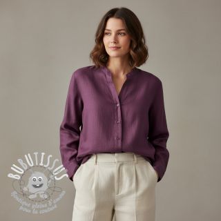 Lin lavé 170 g mulberry