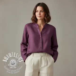 Lin lavé 170 g mulberry