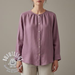 Lin lavé 170 g rouge