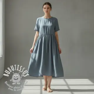 Lin lavé 170 g ocean green
