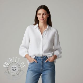 Lin lavé 170 g white