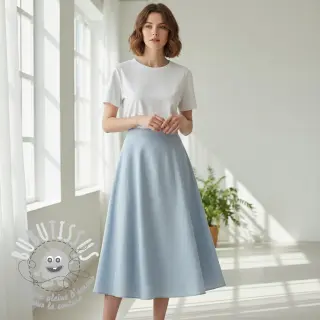 Lin lavé baby blue
