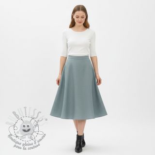 Lin lavé ocean green