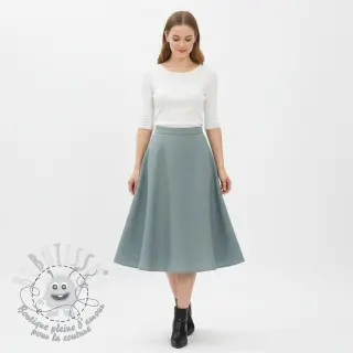 Lin lavé ocean green