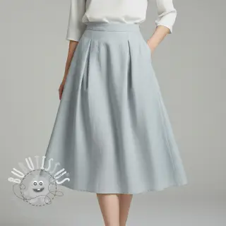 Lin lavé pale grey
