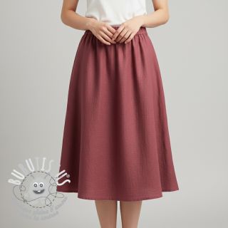 Lin lavé dark blush