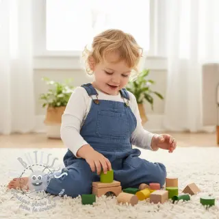 Lin lavé indigo