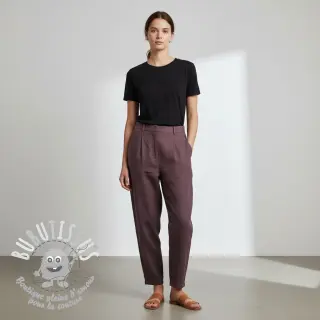 Lin lavé old purple